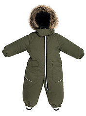 Image showing Childrens snowsuit fall