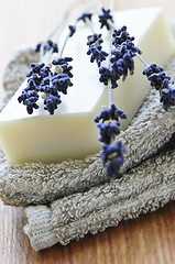 Image showing Lavender soap