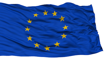 Image showing Isolated Europe Flag