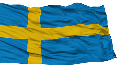 Image showing Isolated Sweden Flag