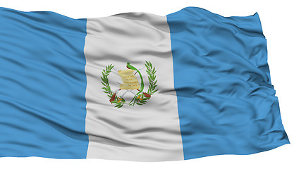 Image showing Isolated Guatemala Flag