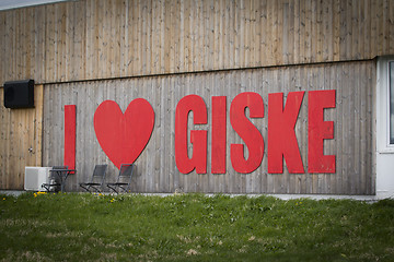 Image showing I Love Giske