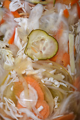 Image showing Pickled vegetables
