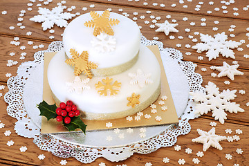 Image showing Luxury Christmas Cake