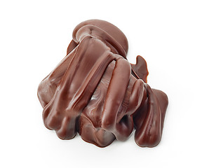 Image showing candy with melted chocolate 
