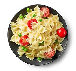 Image showing plate of pasta