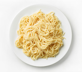 Image showing plate of pasta