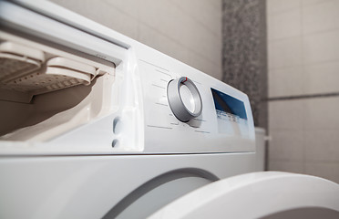 Image showing modern washing machine
