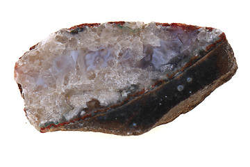 Image showing natural agate isolated