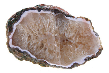 Image showing natural agate isolated