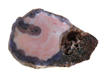 Image showing natural agate isolated