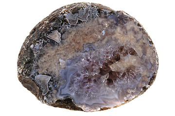 Image showing natural agate isolated