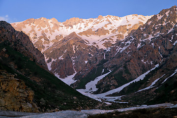 Image showing Chimgan mountains, Uzbekistan