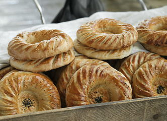 Image showing Traditional uzbek bread