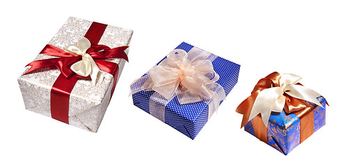 Image showing gifts packing isolated on white