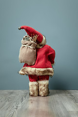 Image showing Santa Claus figure back