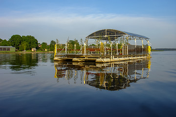 Image showing Raft in the river