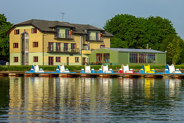 Image showing  House on the river