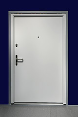 Image showing White Door