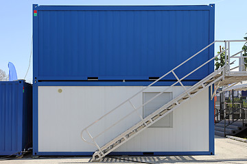 Image showing Container Stairs