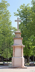 Image showing Cross Monument