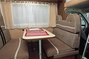 Image showing Campervan Dining