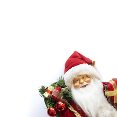 Image showing a kindly Santa Claus with space for your content