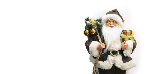 Image showing a kindly Santa Claus with space for your content