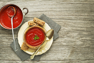 Image showing Tomato soup