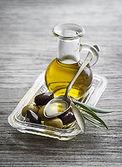 Image showing Olive oil