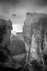 Image showing Fog and Cloud Blue Mountains