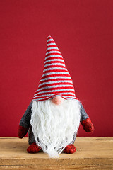 Image showing a Christmas gnomes with white beards