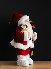Image showing Santa Claus figure side view
