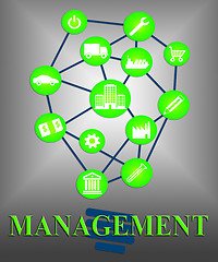 Image showing Management Ideas Indicates Reflecting Innovations And Administra