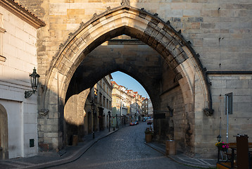 Image showing Nerudova street in Prague