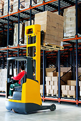 Image showing Forklifter pallet