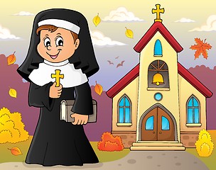 Image showing Happy nun topic image 3