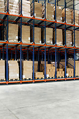 Image showing Warehouse pallets