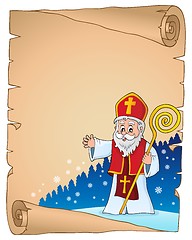 Image showing Saint Nicholas topic parchment 2