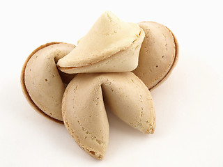 Image showing Four Fortune Cookies