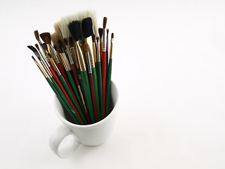 Image showing Artist Brushes