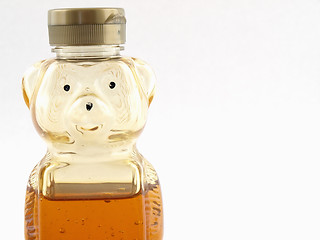 Image showing Half Full Honey Bear