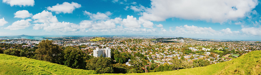 Image showing Auckland city, New Zealand Mt Eden Park