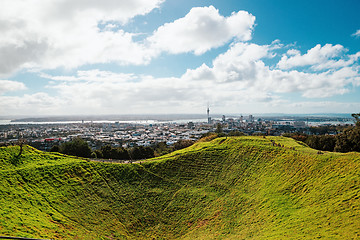 Image showing Auckland city, New Zealand Mt Eden Park