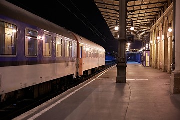 Image showing Station at night