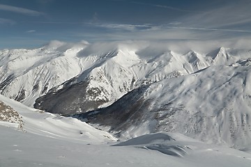 Image showing Mountains in the Alps