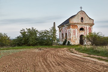 Image showing Chapel from the air