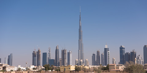 Image showing Panorama Dubai city