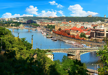 Image showing View of the bridges