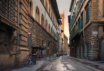 Image showing Old street  of Prague